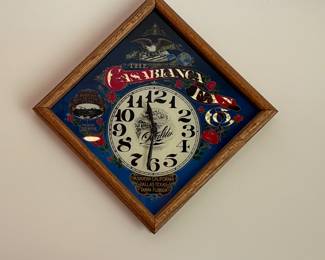 Vintage Casablanca Fan Co Clock