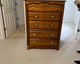 Vintage Wooden Dresser
