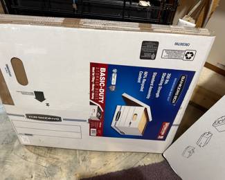 Bankers boxes