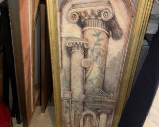 Framed artwork