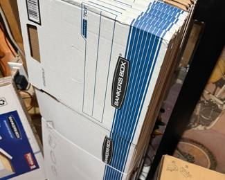 Bankers boxes- sets of 10