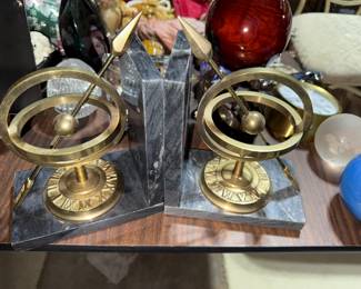 Marble bookends