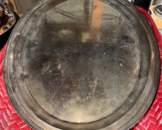 Silver plate tray