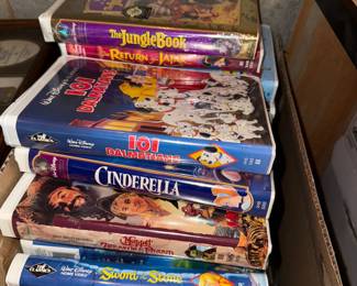 Vintage Pre-Woke Disney VHS