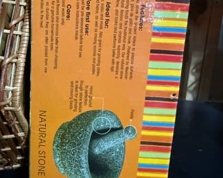 Stone Mortor and Pestle
