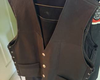 Leather vests
