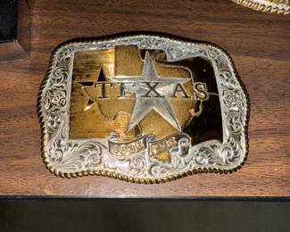 Bold Texas Belt Buckles