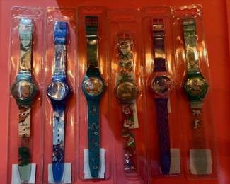 Watches to match collectible Disney VHS