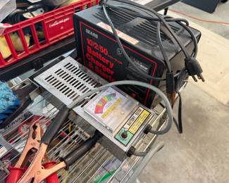 Battery tester and charger