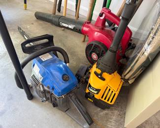 Gas and gas electric power tools