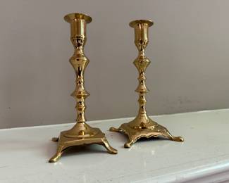 Pair of Brass candlesticks 