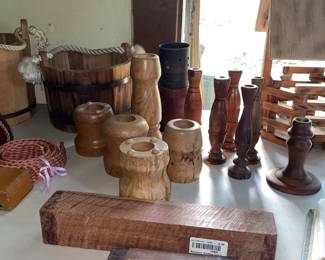 Hand made candlesticks