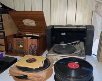 They loved music! 78’s are plentiful!