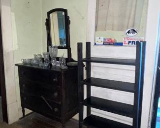 Glassware, furniture