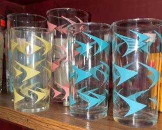 Vintage glass set