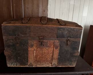 Unusual and rare small trunk