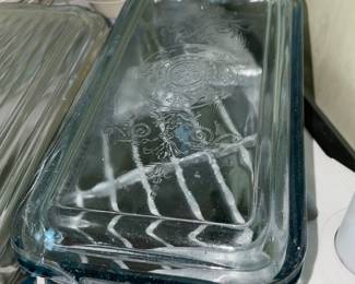 Glass containers…. Pre Tupperware :)