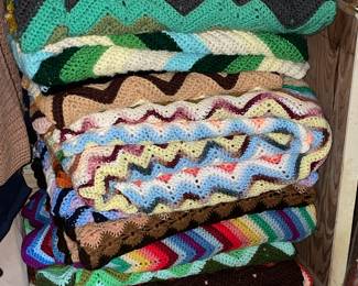Crochet Afghans in every color