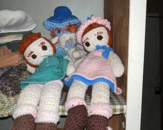 Crochet dolls