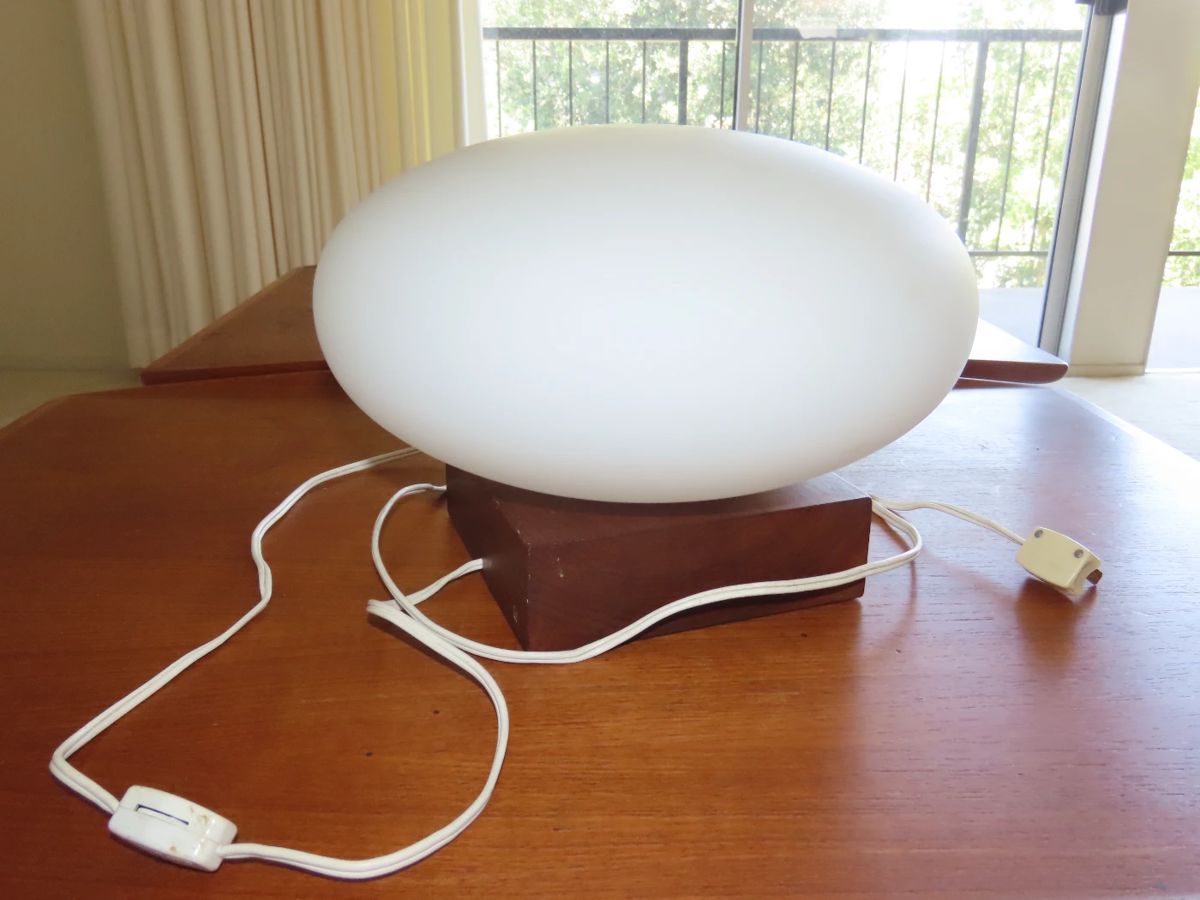 MCM mushroom lamp.