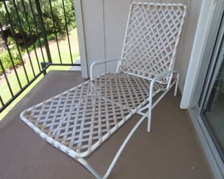 Patio set.