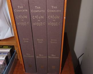 Complete boxed set of Calvin and Wobbes.