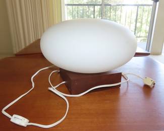 MCM mushroom lamp.