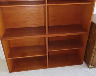Bookcases.