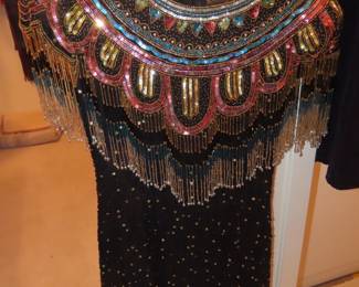 Highly sequined evening wear, many of the Mark and John.