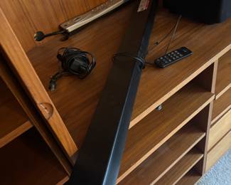 LG SOUND BAR AND SUBWOOFER