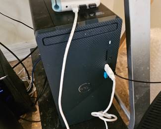 Here's the tower for the computer. Our client had all the information stripped from the computer so it's all ready to go