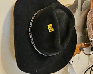 Stetson felt cowboy hat