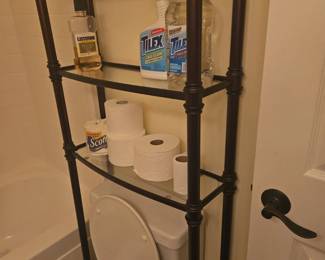 metal Toilet shelf $40