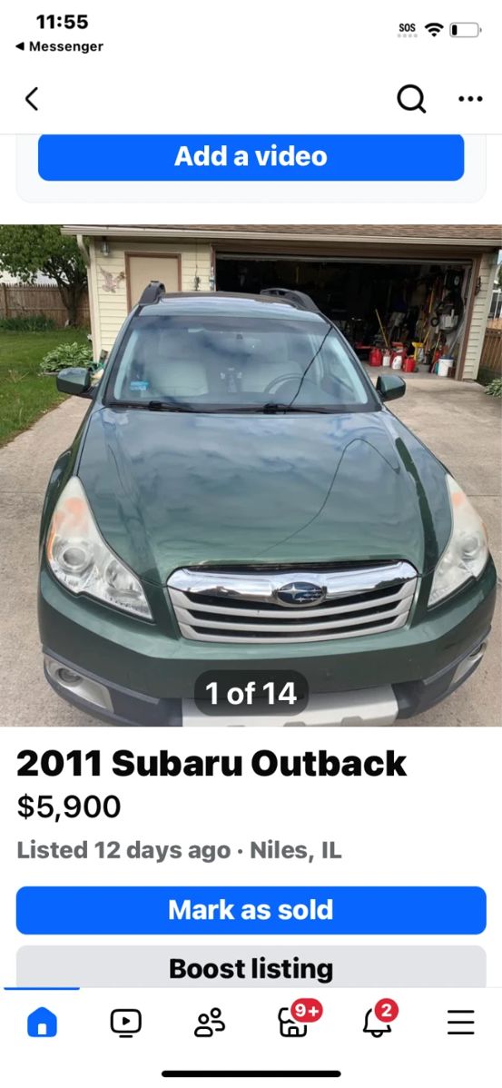 2011 Subaru Outback