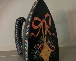 Folk Art Sad Iron