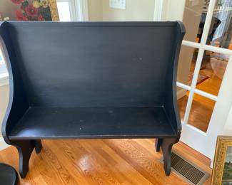 Primitive Settles Bench