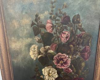 Still Roses Oil Painting