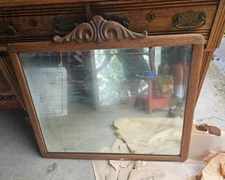 Oak Mirror 27" x 30"