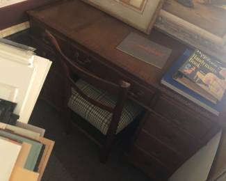 Desk and chair