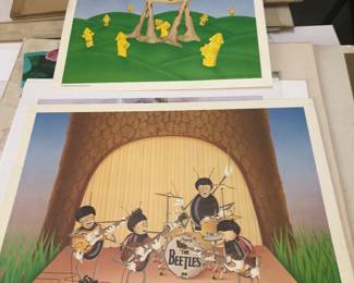 Whimsical kid prints
