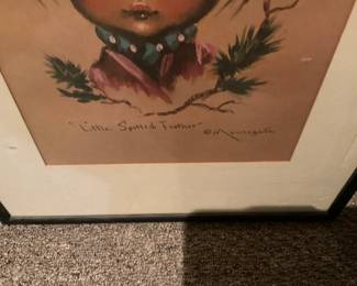 Montegue framed print