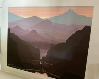 Jerry Schur graphic landscape