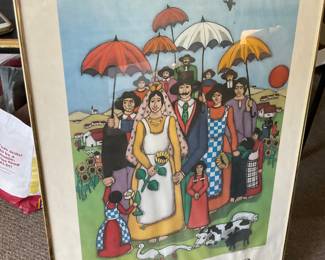 Ellie Sommer framed print Art is Forever