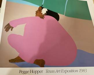 Pegge Hopper museum poster