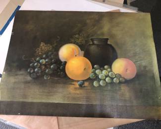 Still life, older print