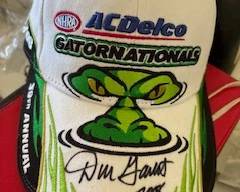 Don Garlits signed Gatornationals ball cap