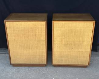 Pair of large vintage Harmon Kardon speakers