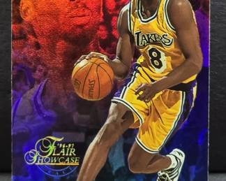 1996-1997 Flair Showcase Row 1 #31 Kobe Bryant Rookie card
