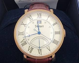 New Stauer men's 45mm watch