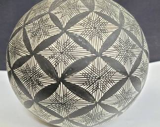 M. Ascension, Acoma, N.M. pottery vase